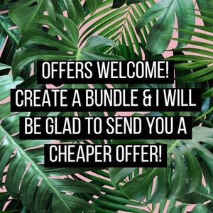 ✨Bundles/Offers Welcome!✨